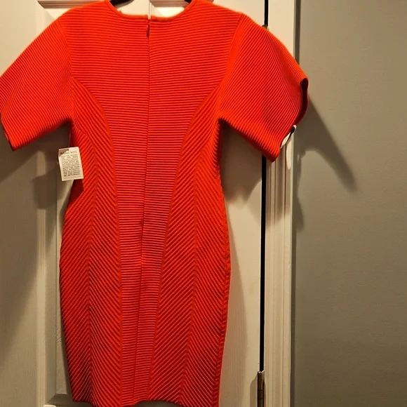 HERVÉ LÉGER Ribbed-knit mini dress - Picture 4 of 4